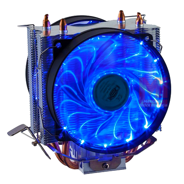 COOLER AIR DUPLO 21 LEDS AMD/INTEL DX-9115D DEX