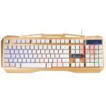 Teclado Gamer LED Semi Mecânico USB TPC-059 Hoopson